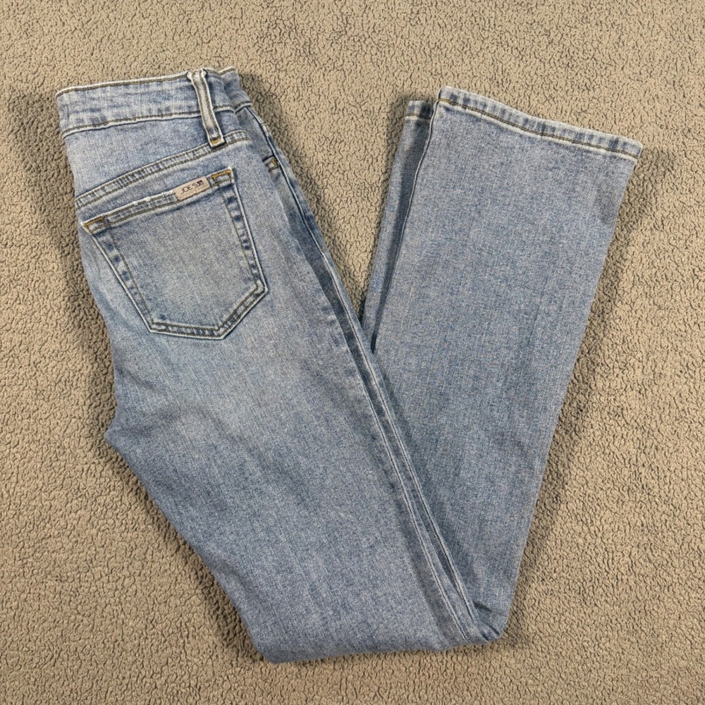 Joes Jeans High Rise Morland Light Wash Bootcut Denim TMXMOR5738 Size 25